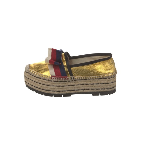 Gucci leather espadrilles - Picture 3 of 3